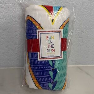Brighton fun in the sun beach towel nwt